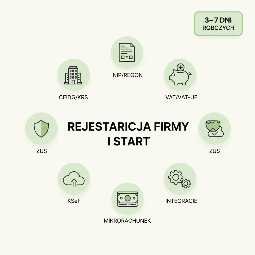 Proces rejestracji firmy